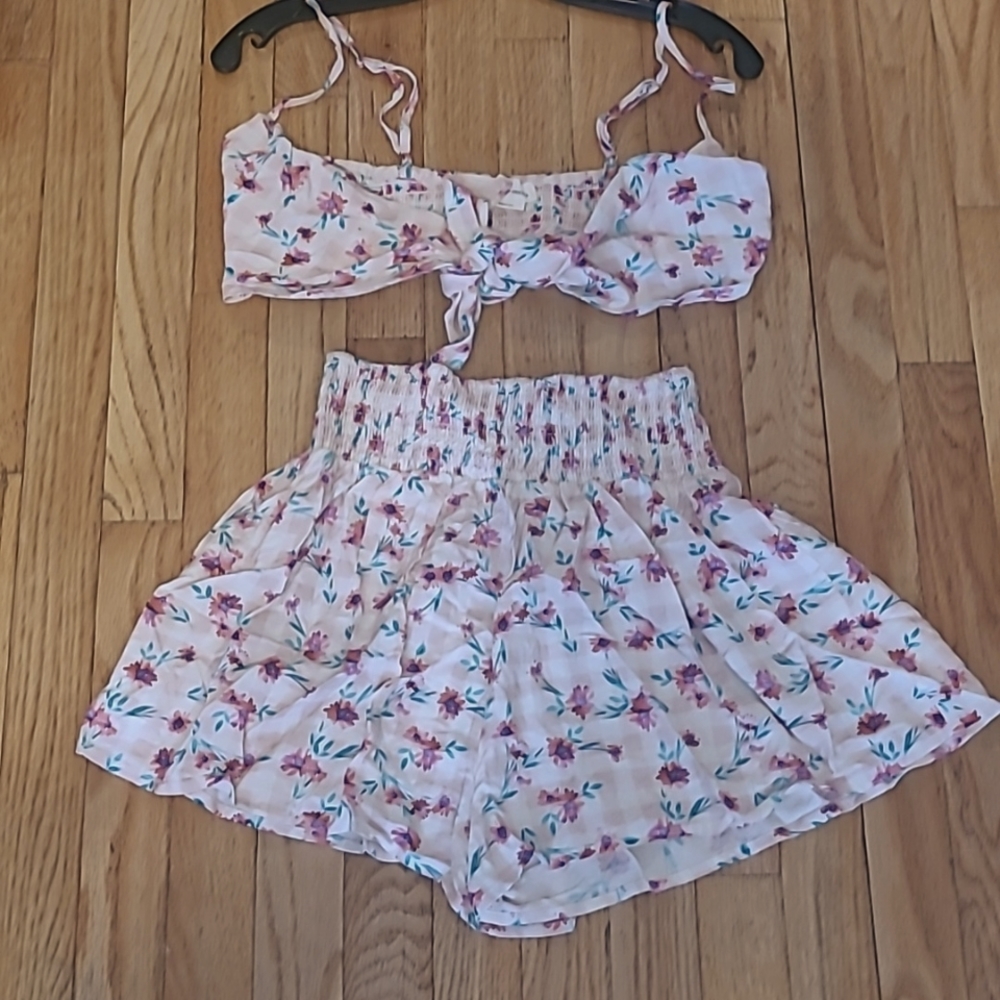 Lovers + Friends Floral Two-Piece Set